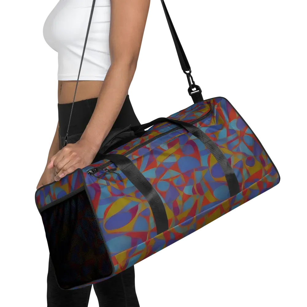 Prism Circuit on Duffle Bag — Front