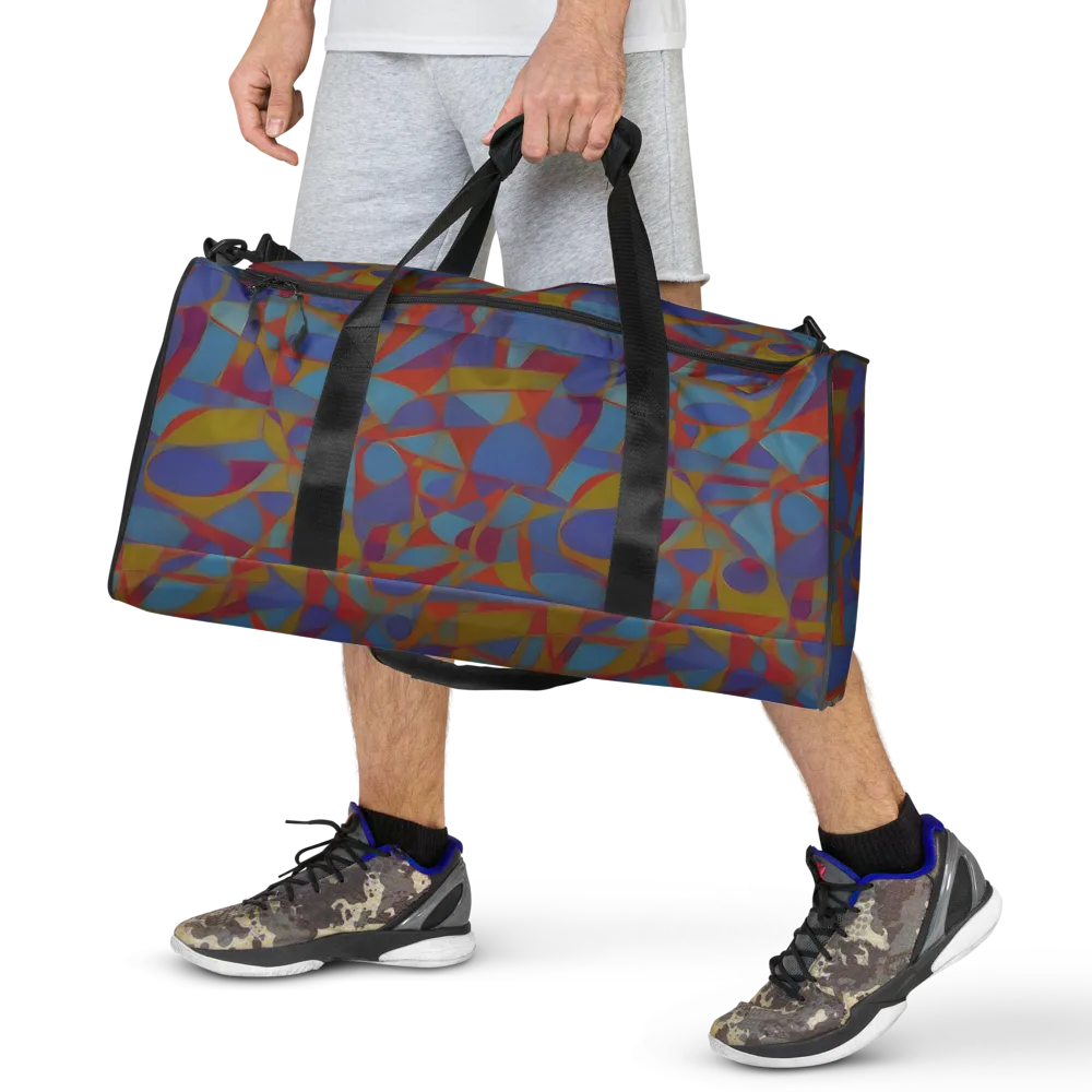 Prism Circuit on Duffle Bag — Front