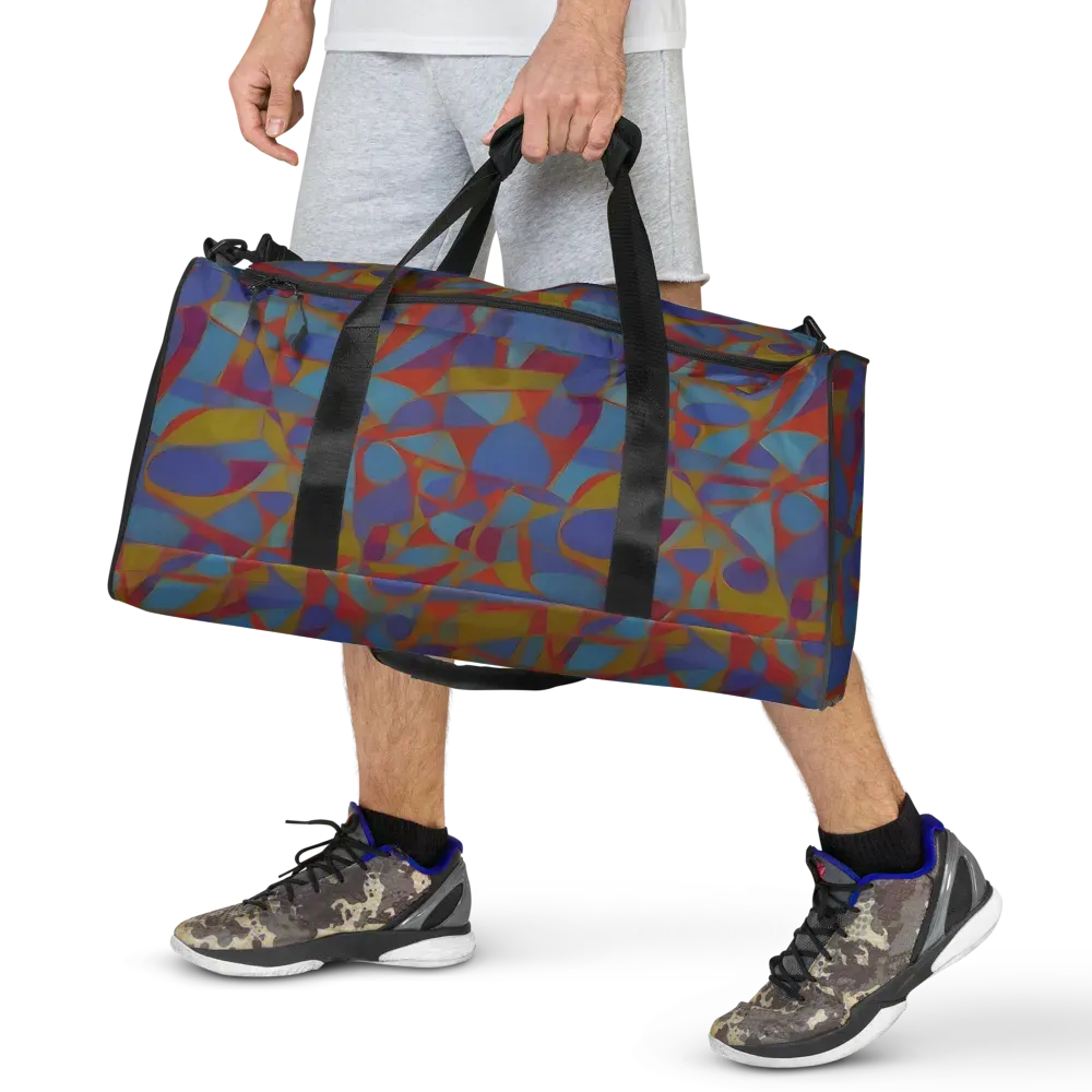 Prism Circuit on Duffle Bag — Front
