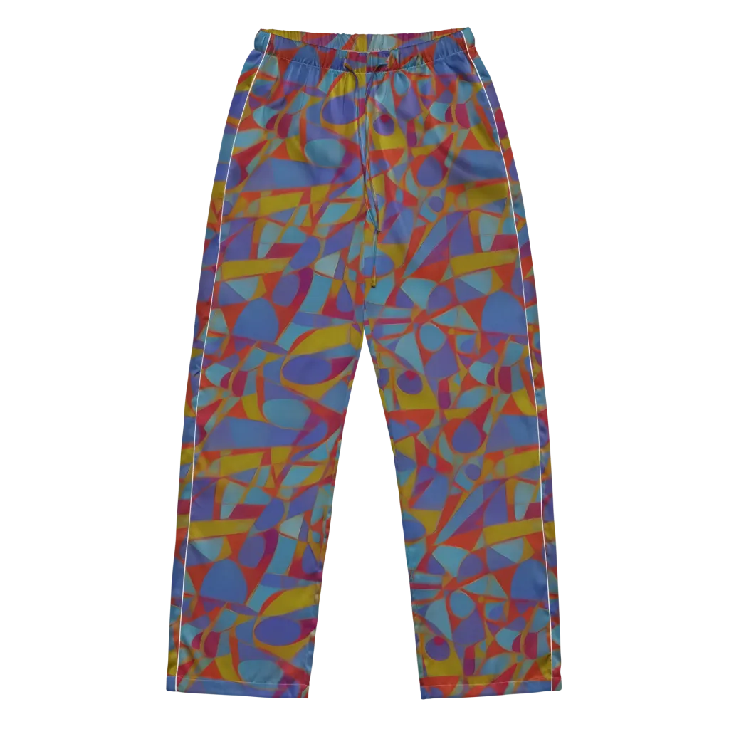Prism Circuit on Women's Pajama Pants — Front