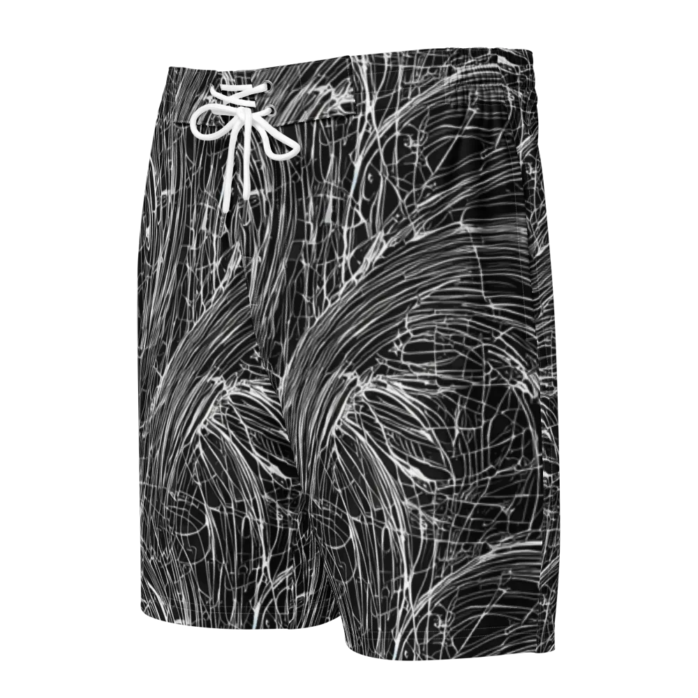 Biomech Spiral on Men's Board Shorts — Front
