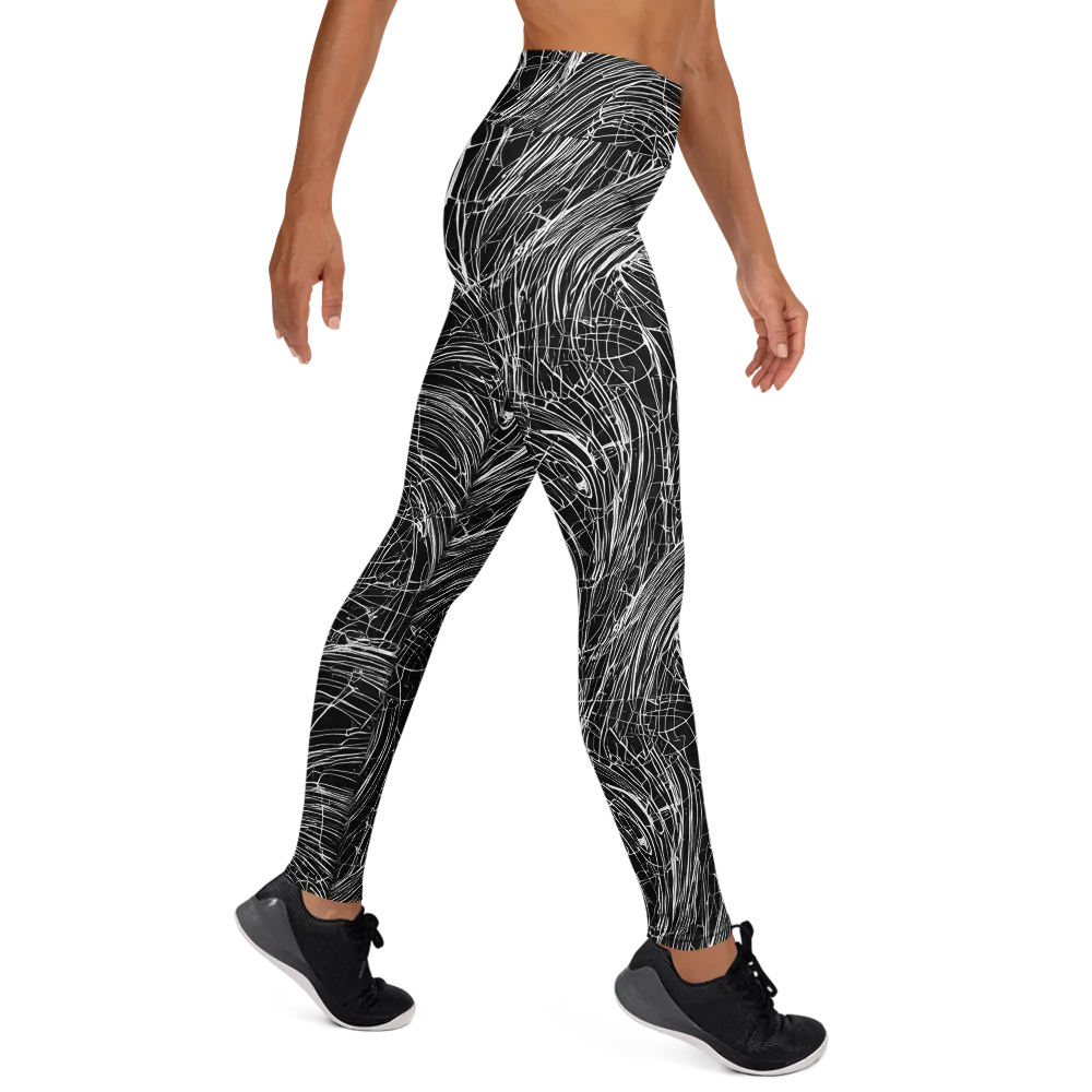 Biomech Spiral on Yoga Leggings — Right