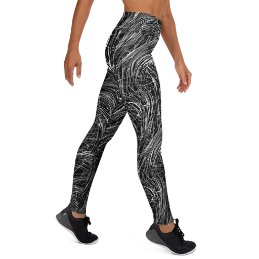 Biomech Spiral on a Yoga Leggings
