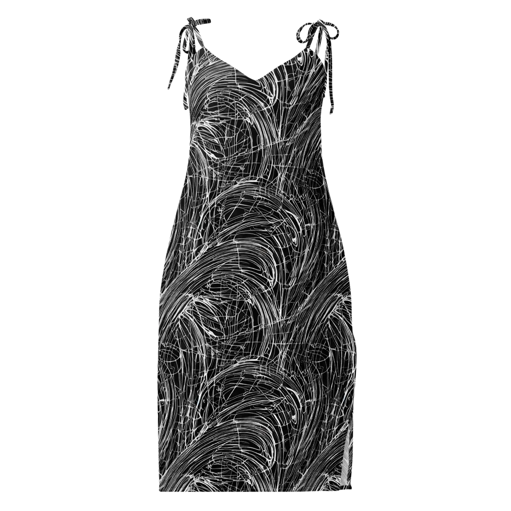 Biomech Spiral on Slip Dress — Front