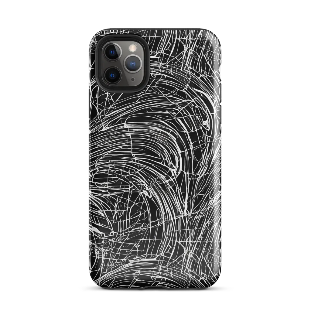 Biomech Spiral on Tough Case for iPhone® — Front