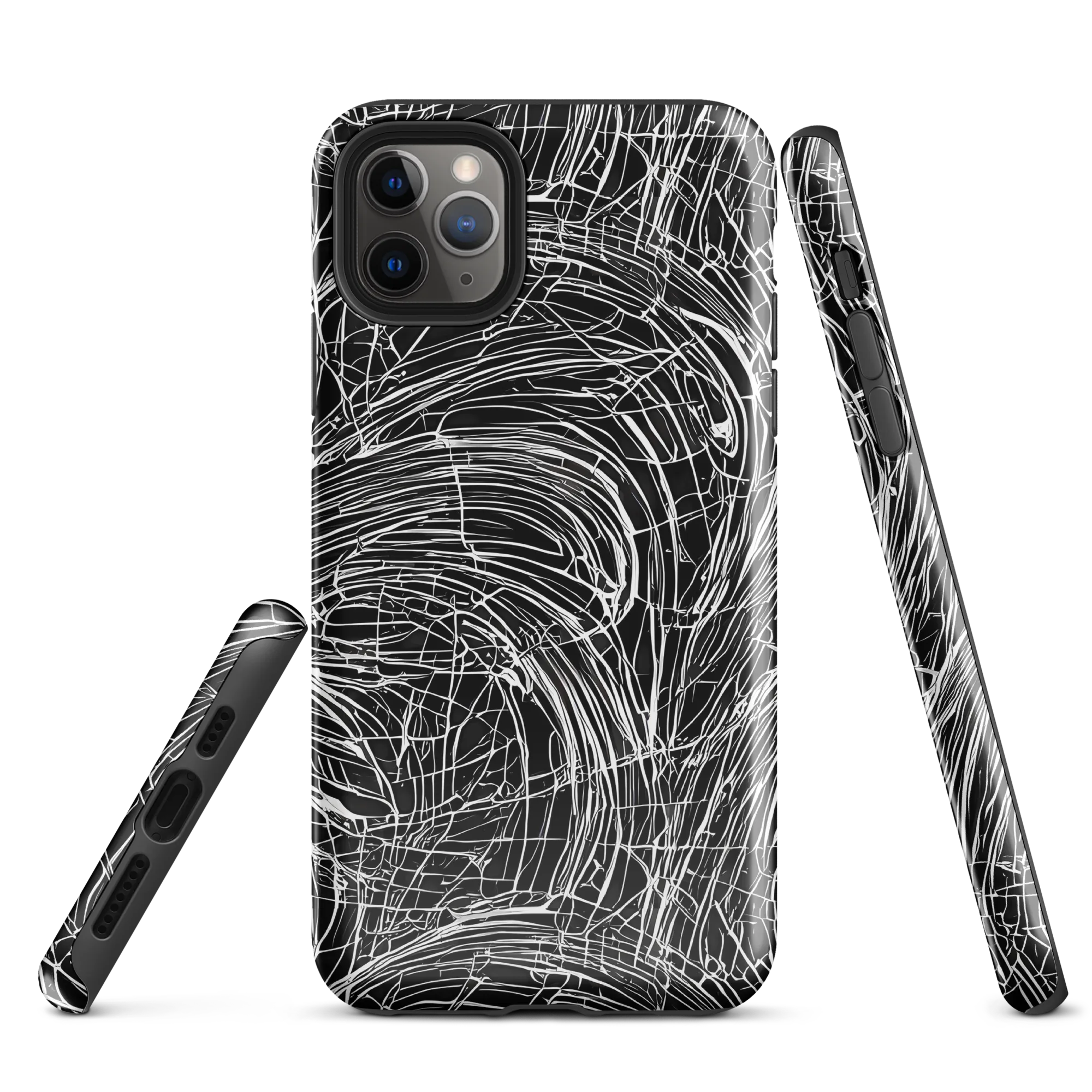 Biomech Spiral on Tough Case for iPhone® — Front