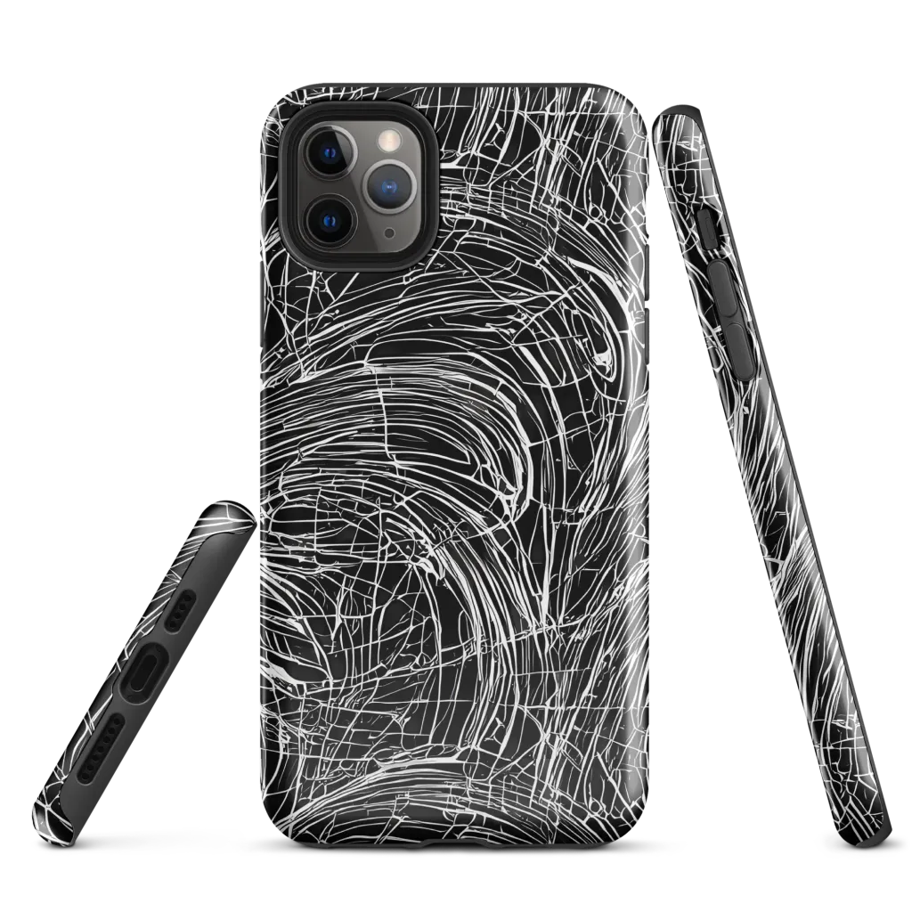 Biomech Spiral on Tough Case for iPhone® — Front