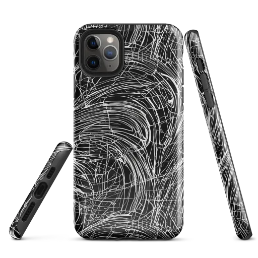 Biomech Spiral on a Tough Case for iPhone®