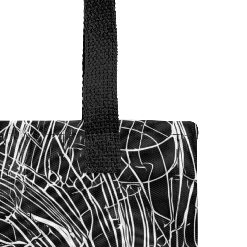 Biomech Spiral on Tote Bag — Product details