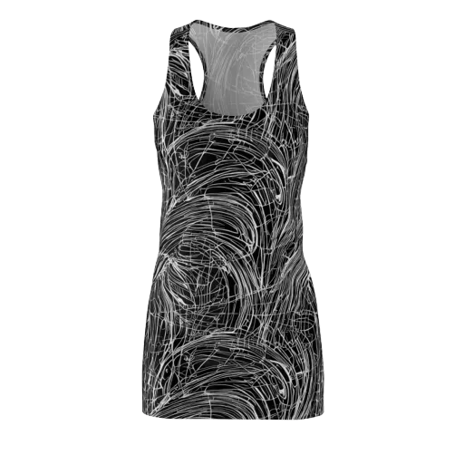 Biomech Spiral on a Racerback Dress