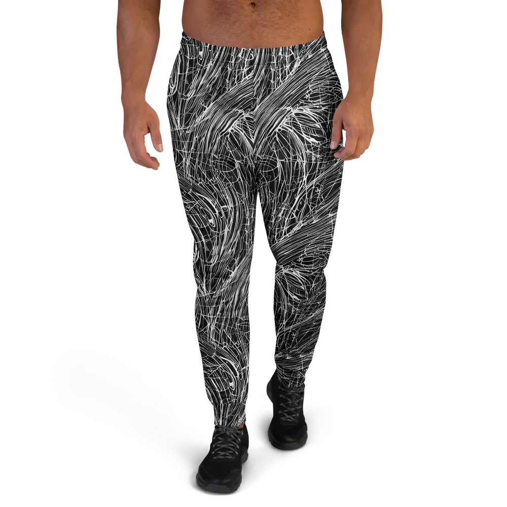 Biomech Spiral on Men's Joggers — Front