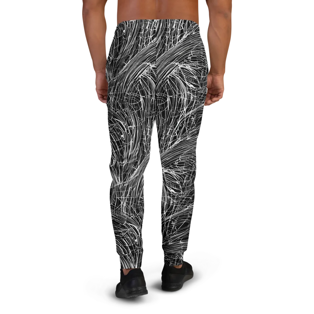 Biomech Spiral on Men's Joggers — Back