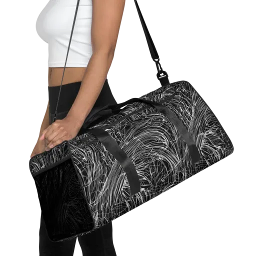 Biomech Spiral on a Duffle Bag