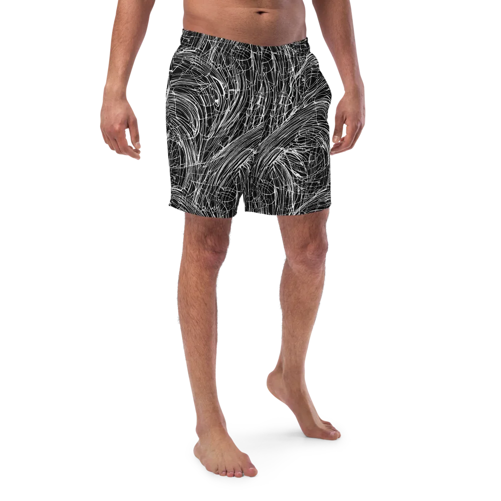 Biomech Spiral on Swim Trunks — Front
