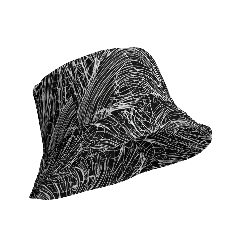 Biomech Spiral on Reversible Bucket Hat — Product details Outside