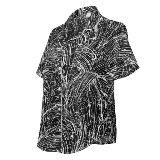 Biomech Spiral on a Women's Short Sleeve Pajama Top