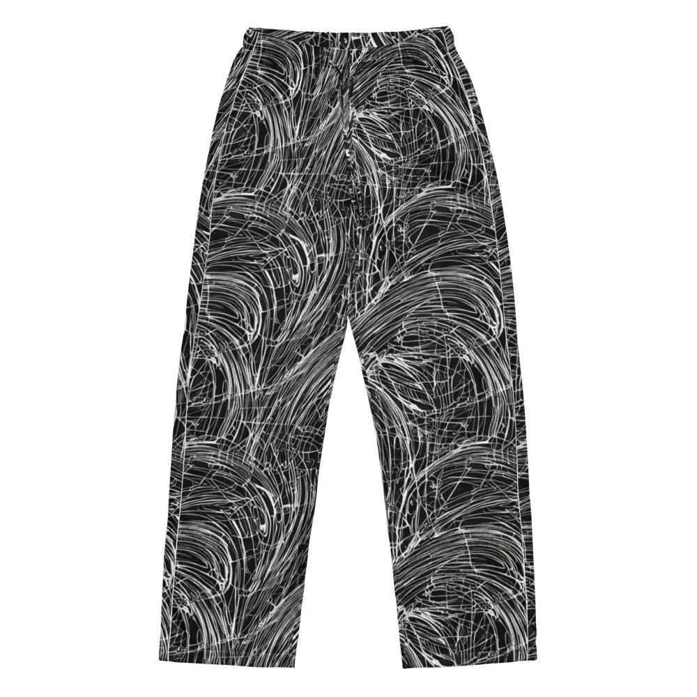 Biomech Spiral on Women's Pajama Pants — Front