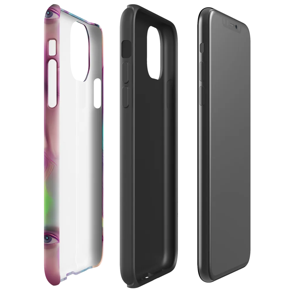 Surreal Tresses on Tough Case for iPhone® — Right