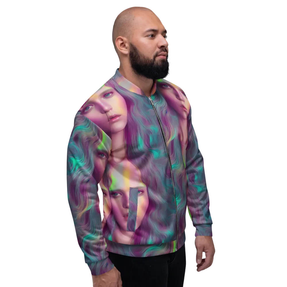 Surreal Tresses on Bomber Jacket — Right