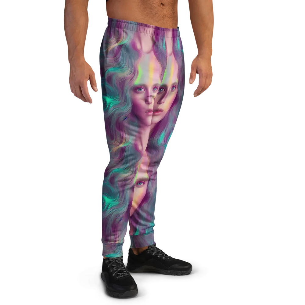 Surreal Tresses on Men's Joggers — Right