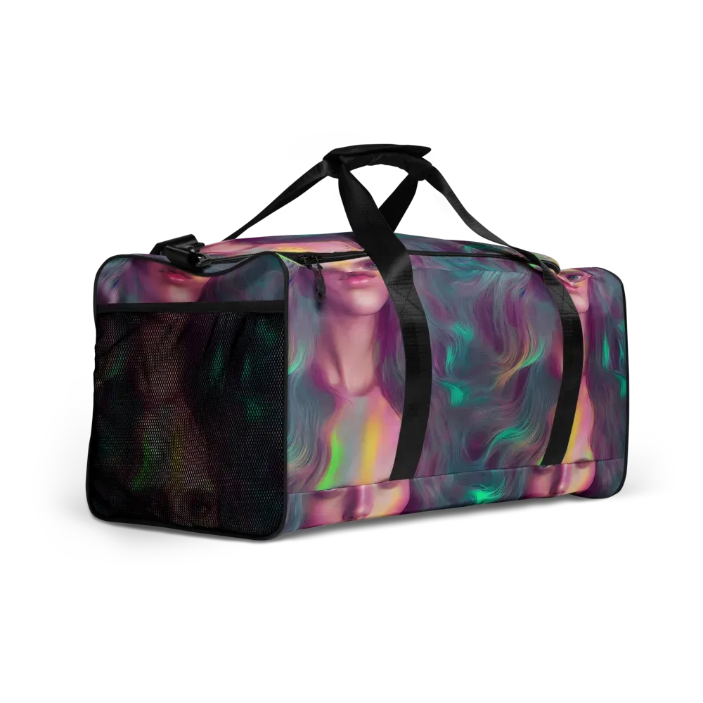 Surreal Tresses on Duffle Bag — Right Front