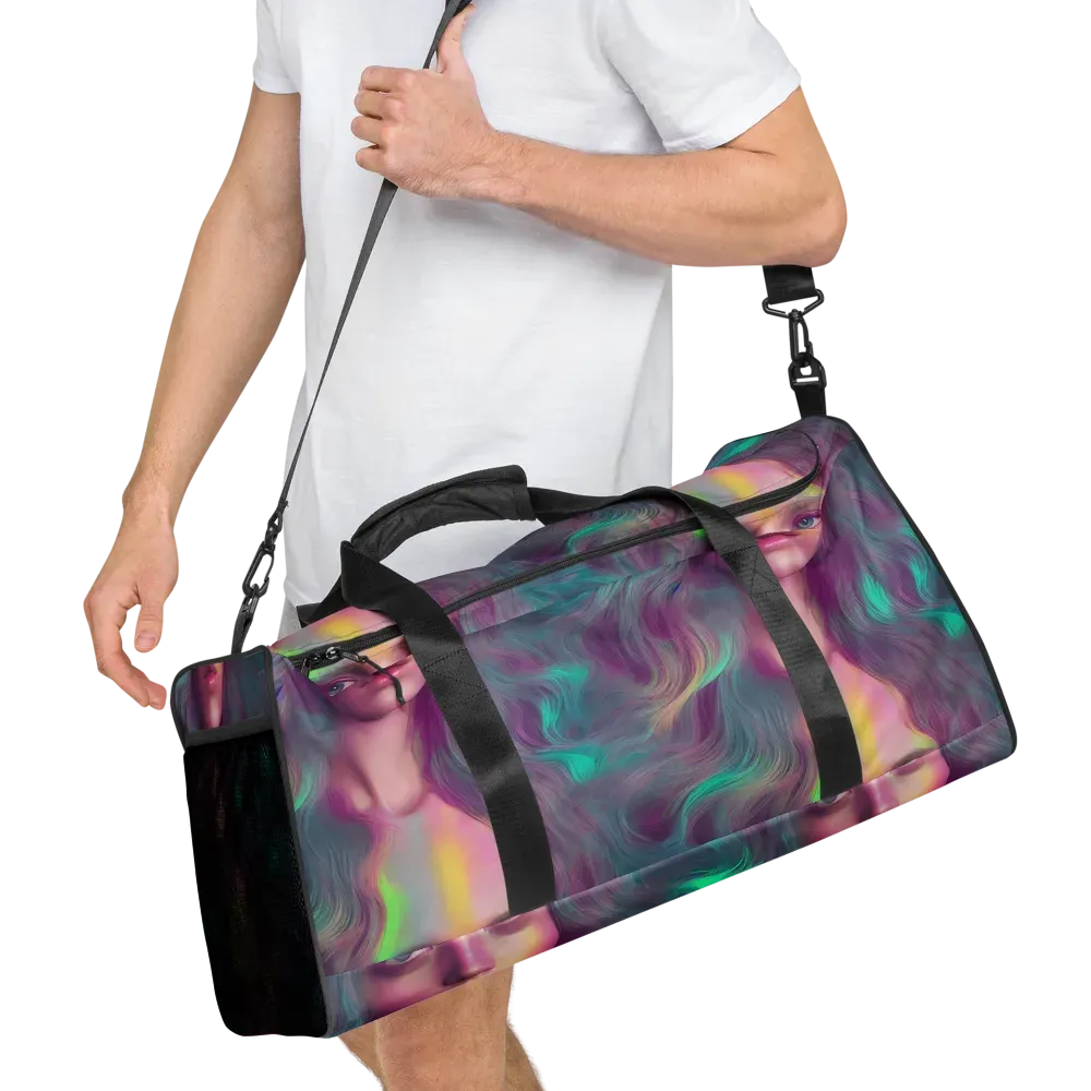 Surreal Tresses on Duffle Bag — Right Front