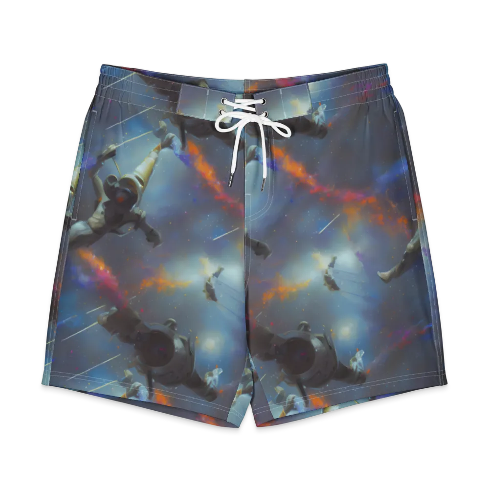 Gravity's Palette on Men's Board Shorts — Front