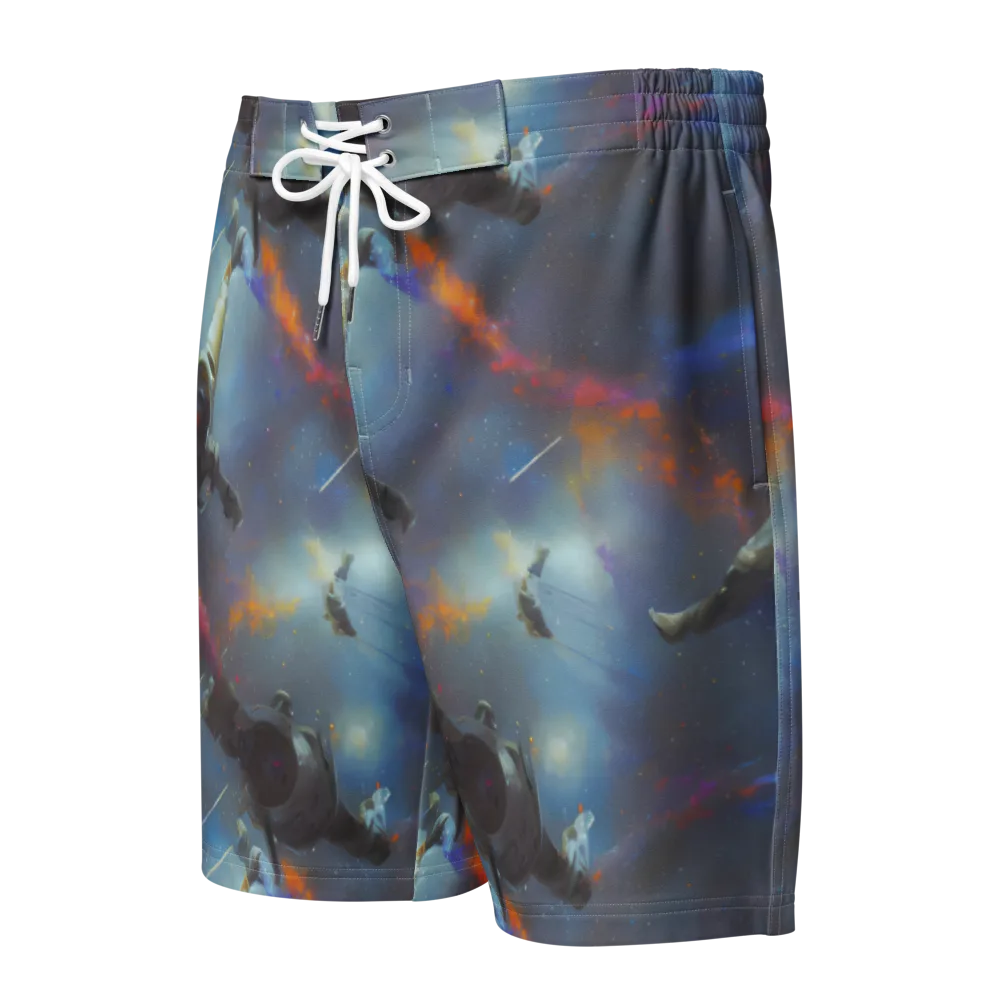 Gravity's Palette on Men's Board Shorts — Front