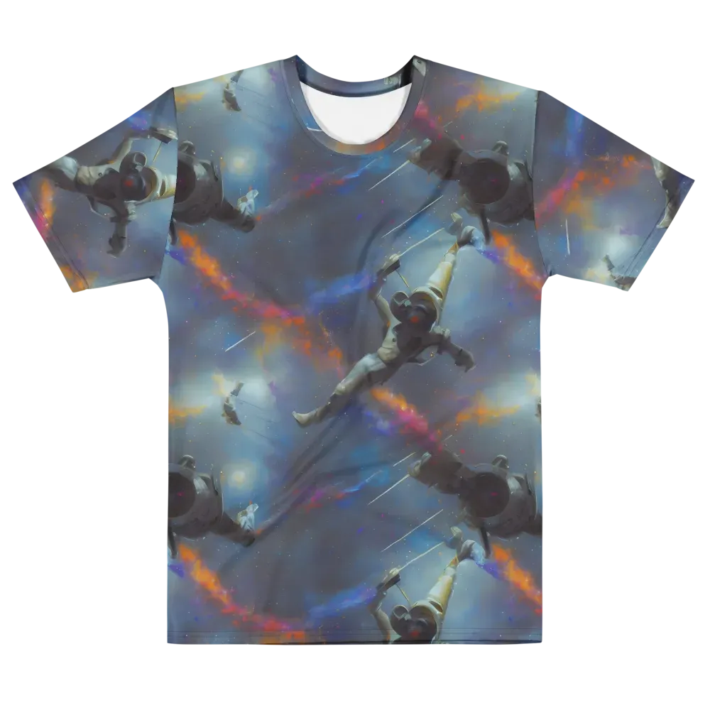 Gravity's Palette on Men's Crew Neck T-Shirt — Front