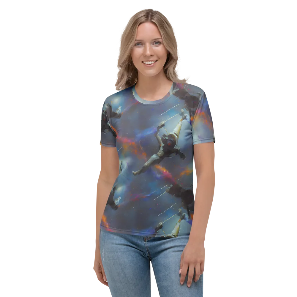 Gravity's Palette on Women's Crew Neck T-Shirt — Front