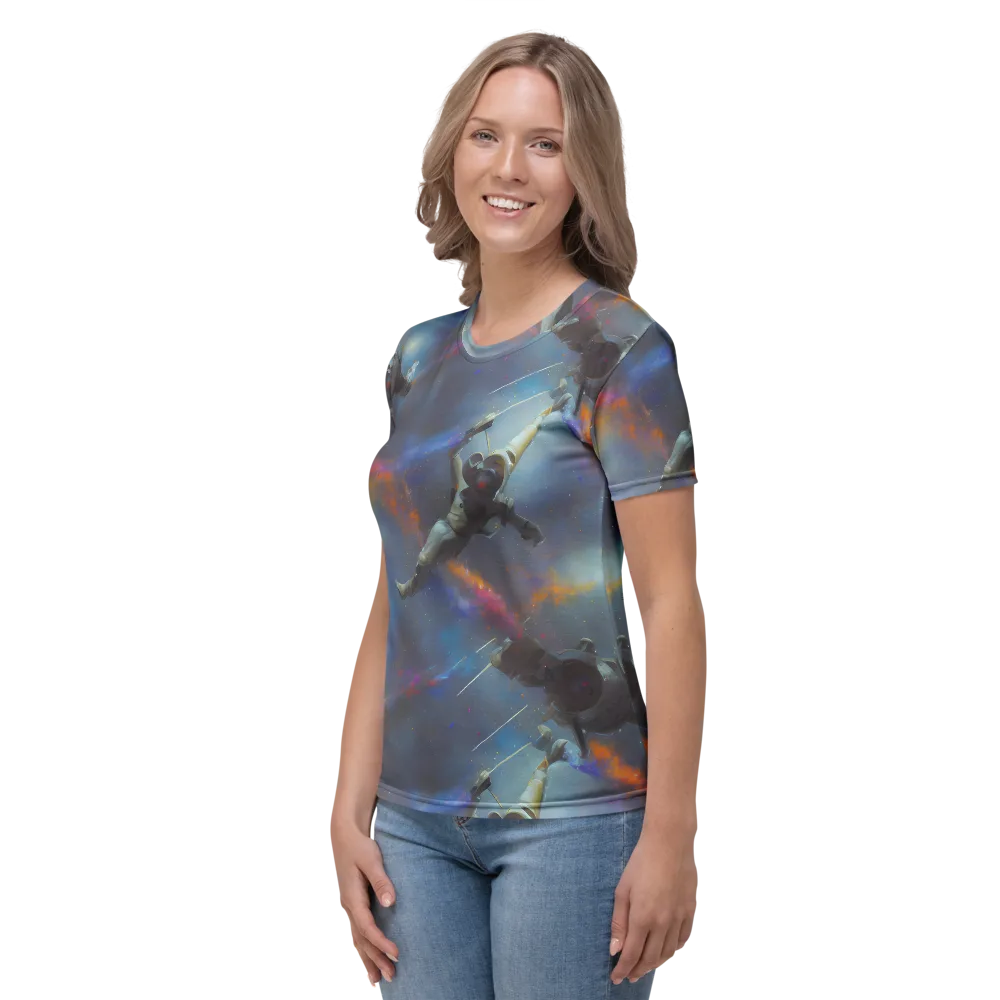 Gravity's Palette on Women's Crew Neck T-Shirt — Left