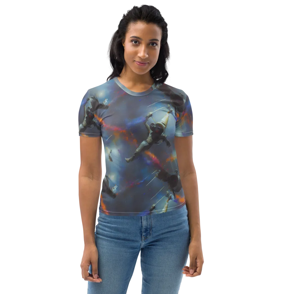 Gravity's Palette on Women's Crew Neck T-Shirt — Front
