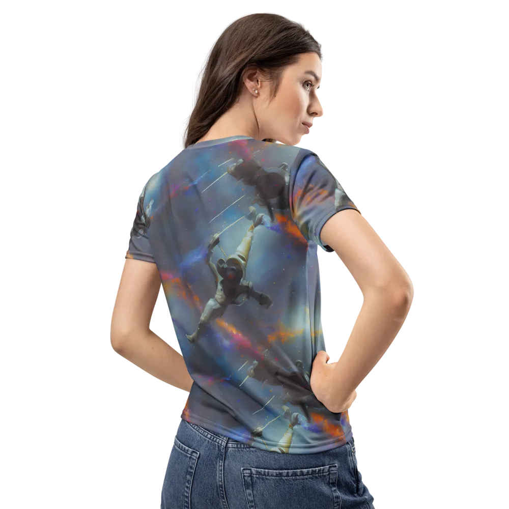 Gravity's Palette on Women's Crew Neck T-Shirt — Back