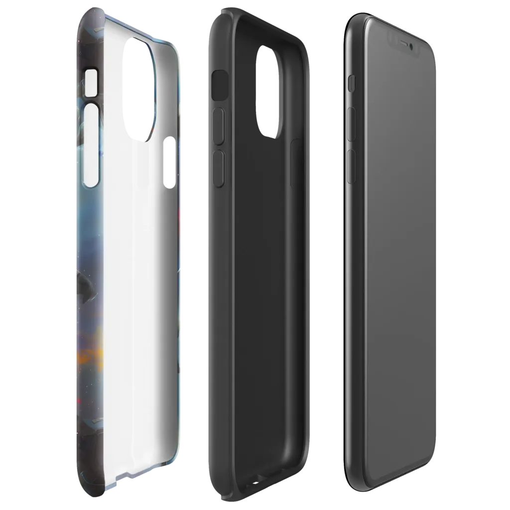 Gravity's Palette on Tough Case for iPhone® — Right