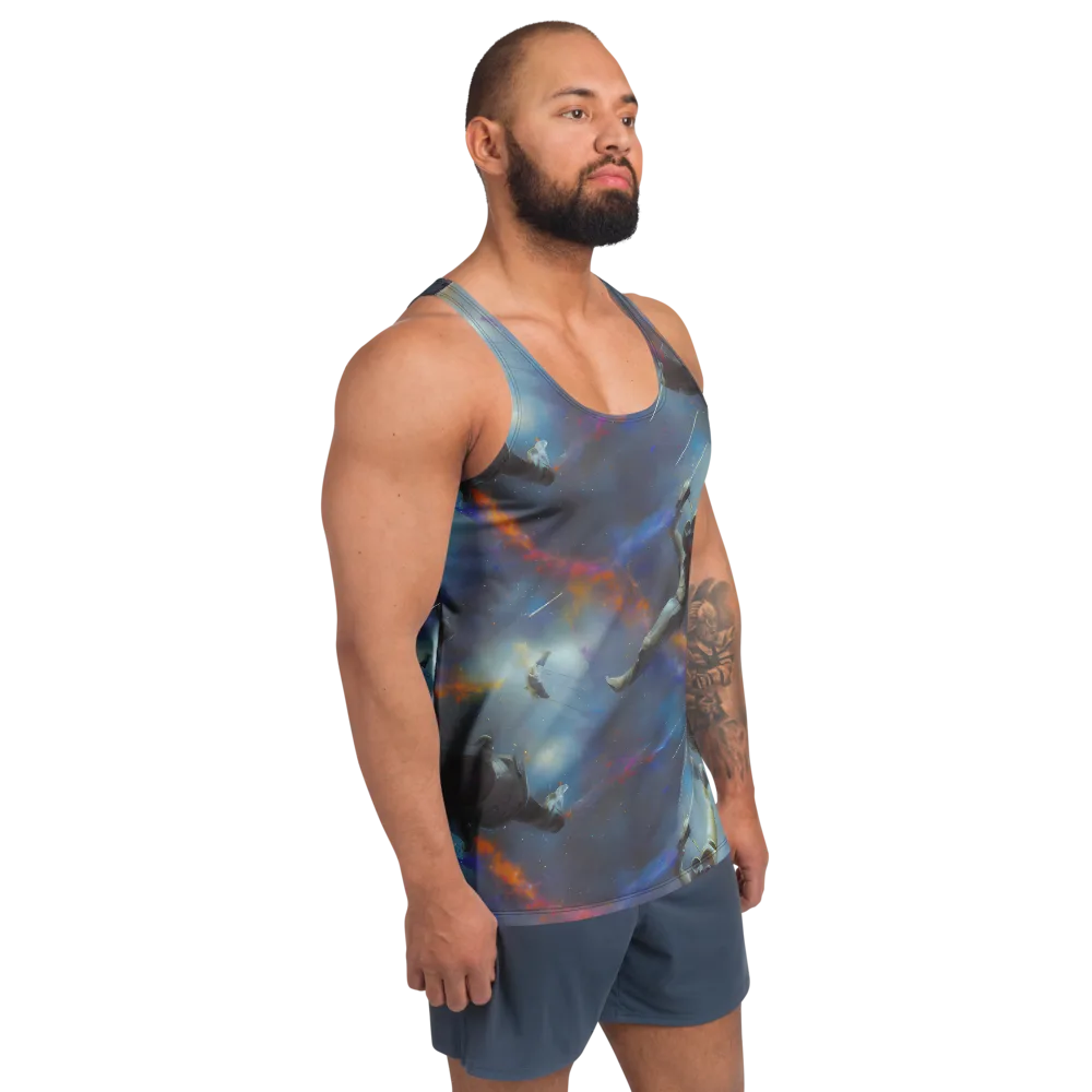 Gravity's Palette on Men's Tank Top — Right Front