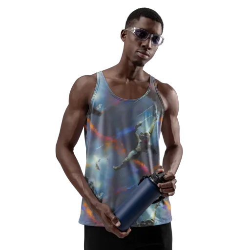 Gravity's Palette on a Men's Tank Top