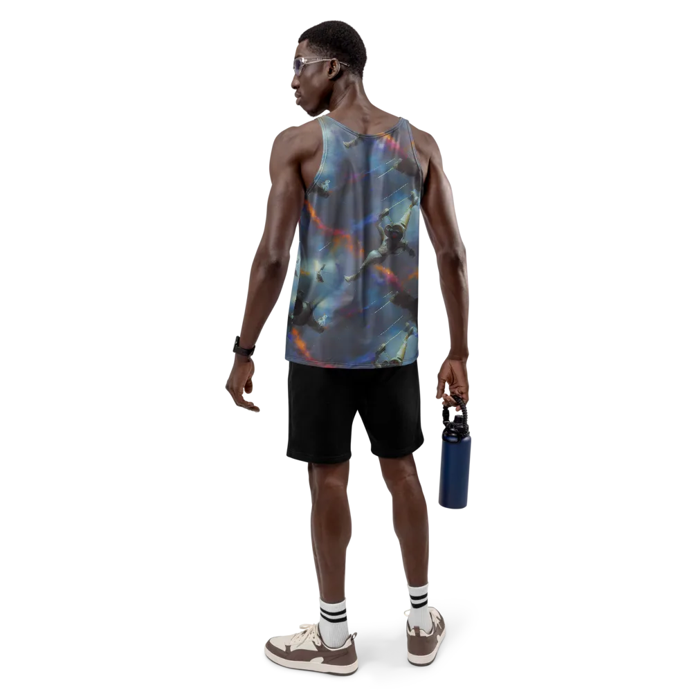 Gravity's Palette on Men's Tank Top — Back