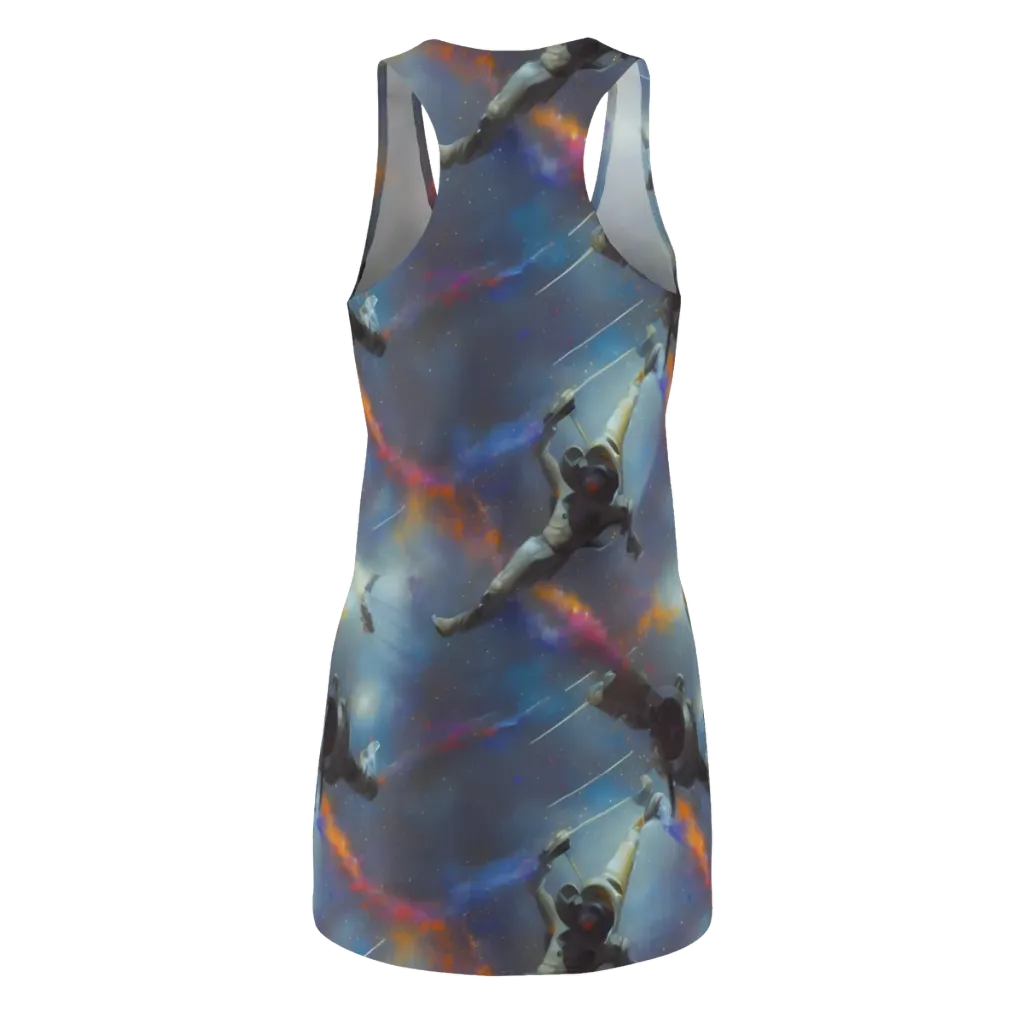 Gravity's Palette on Racerback Dress — Back