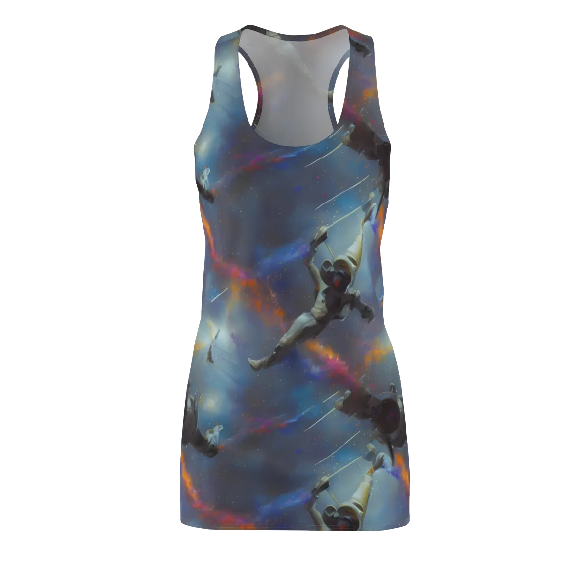 Gravity's Palette on Racerback Dress — Front