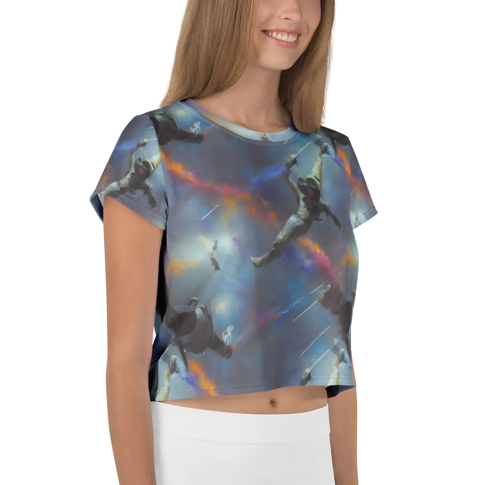 Gravity's Palette on Crop Tee — Right