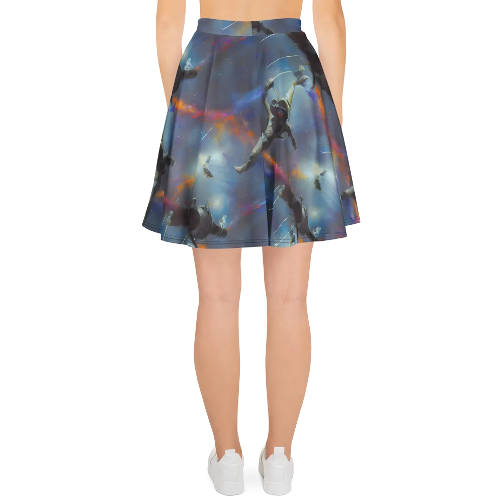 Gravity's Palette on Skater Skirt — Back