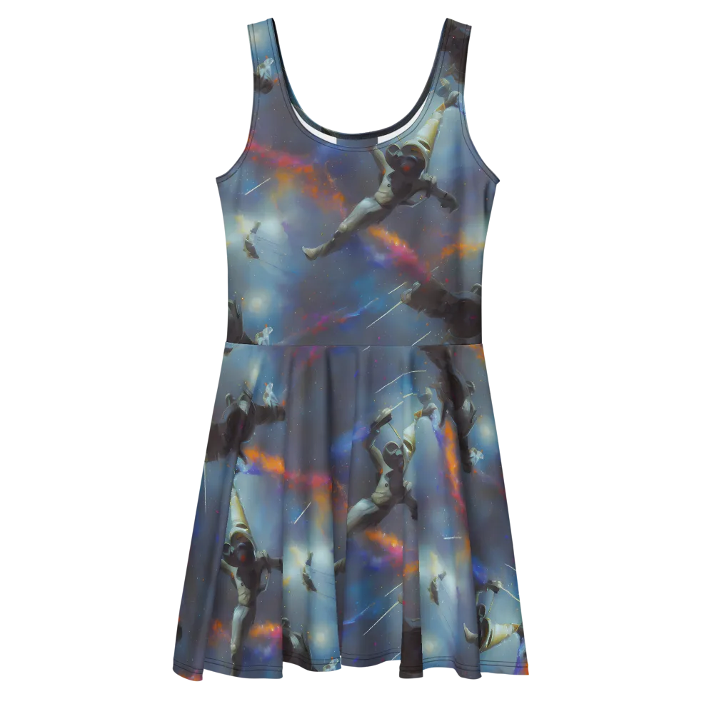 Gravity's Palette on Skater Dress — Front