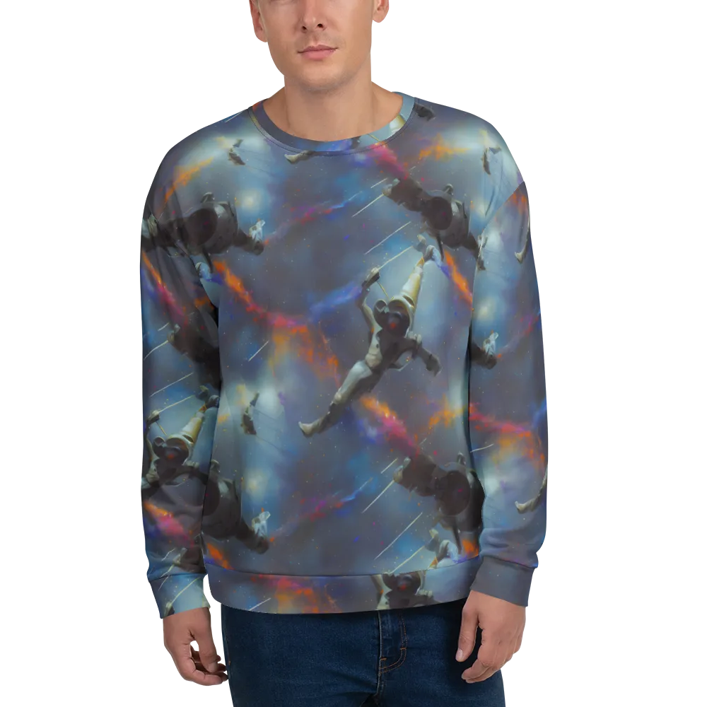 Gravity's Palette on Sweatshirt — Front