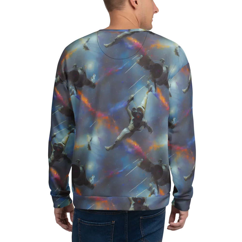 Gravity's Palette on Sweatshirt — Back