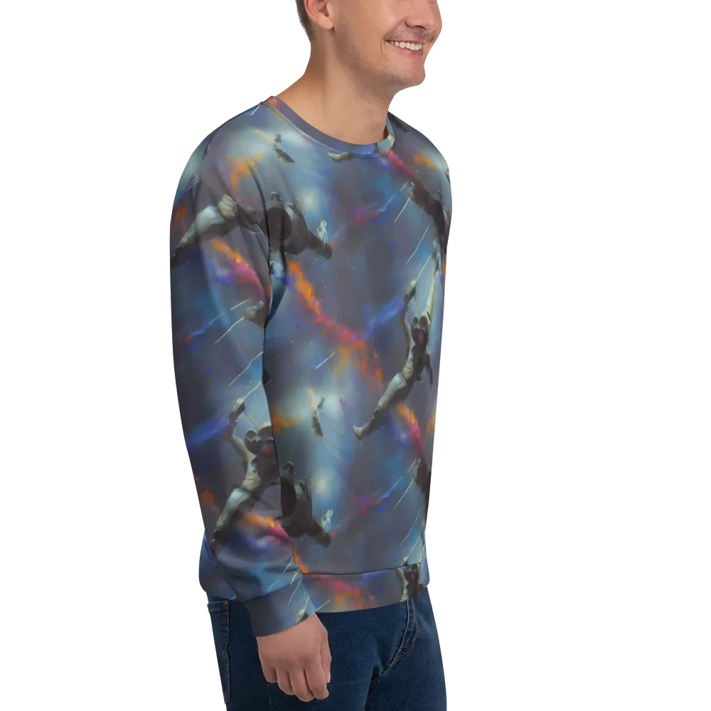 Gravity's Palette on Sweatshirt — Right Front