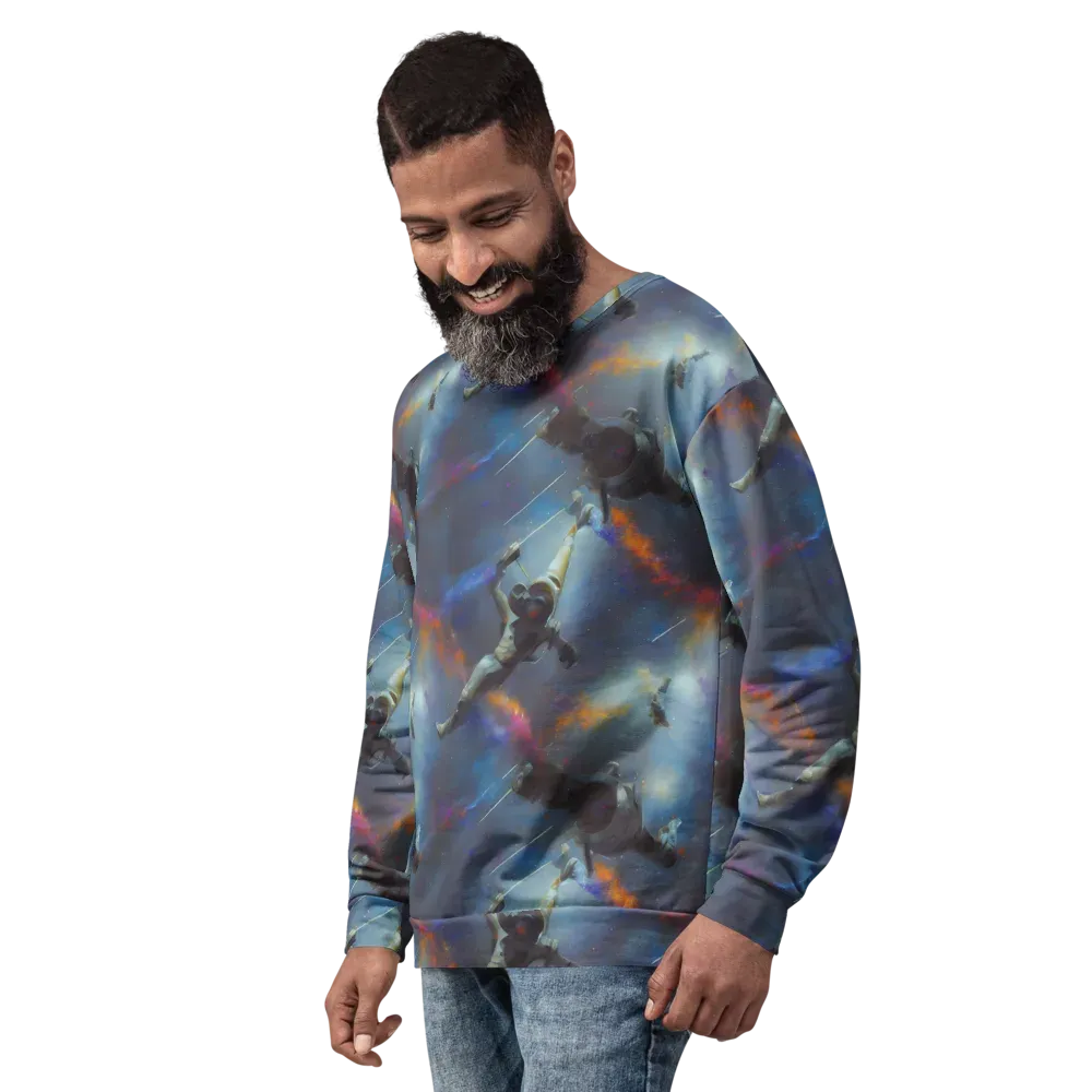 Gravity's Palette on Sweatshirt — Left Front