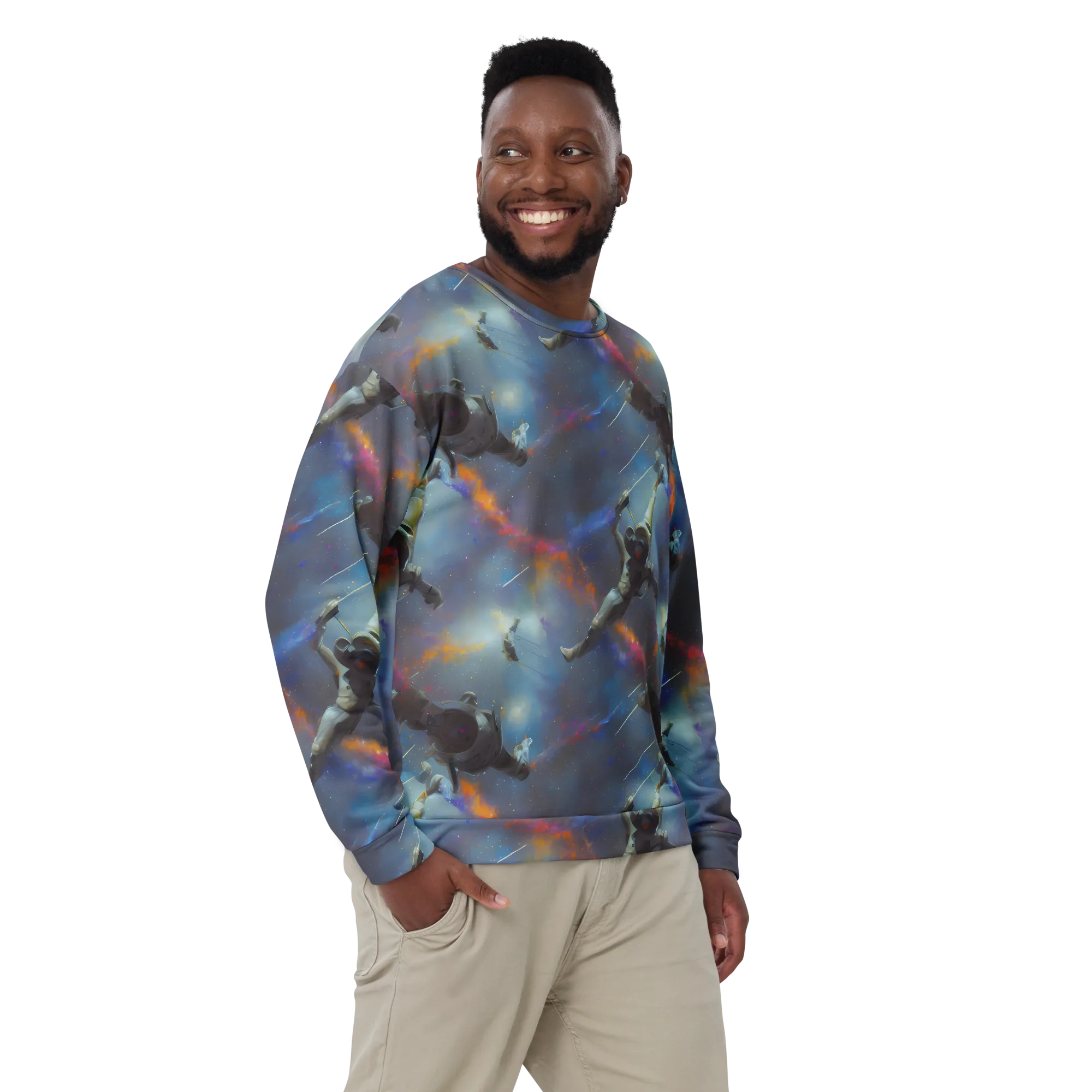 Gravity's Palette on Sweatshirt — Front