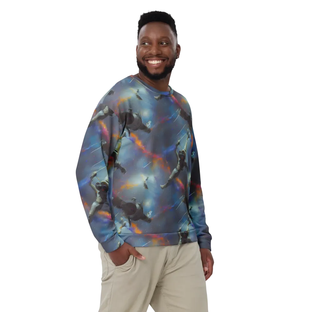 Gravity's Palette on Sweatshirt — Front