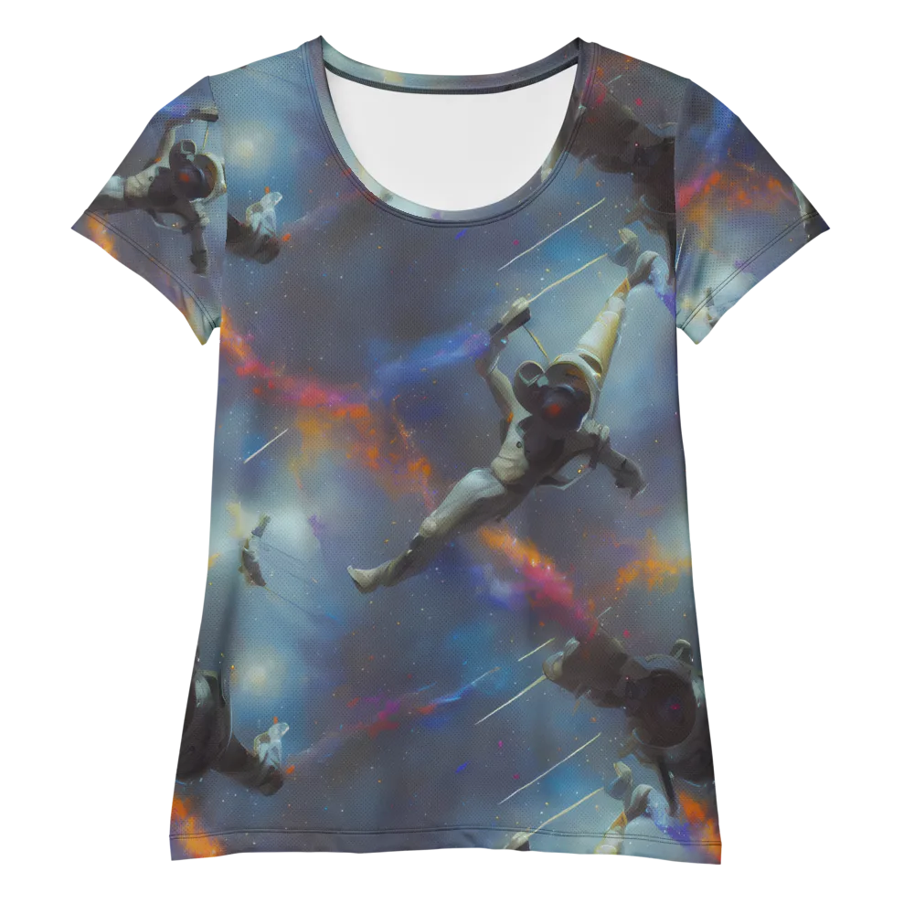 Gravity's Palette on Women's Athletic T-Shirt — Front