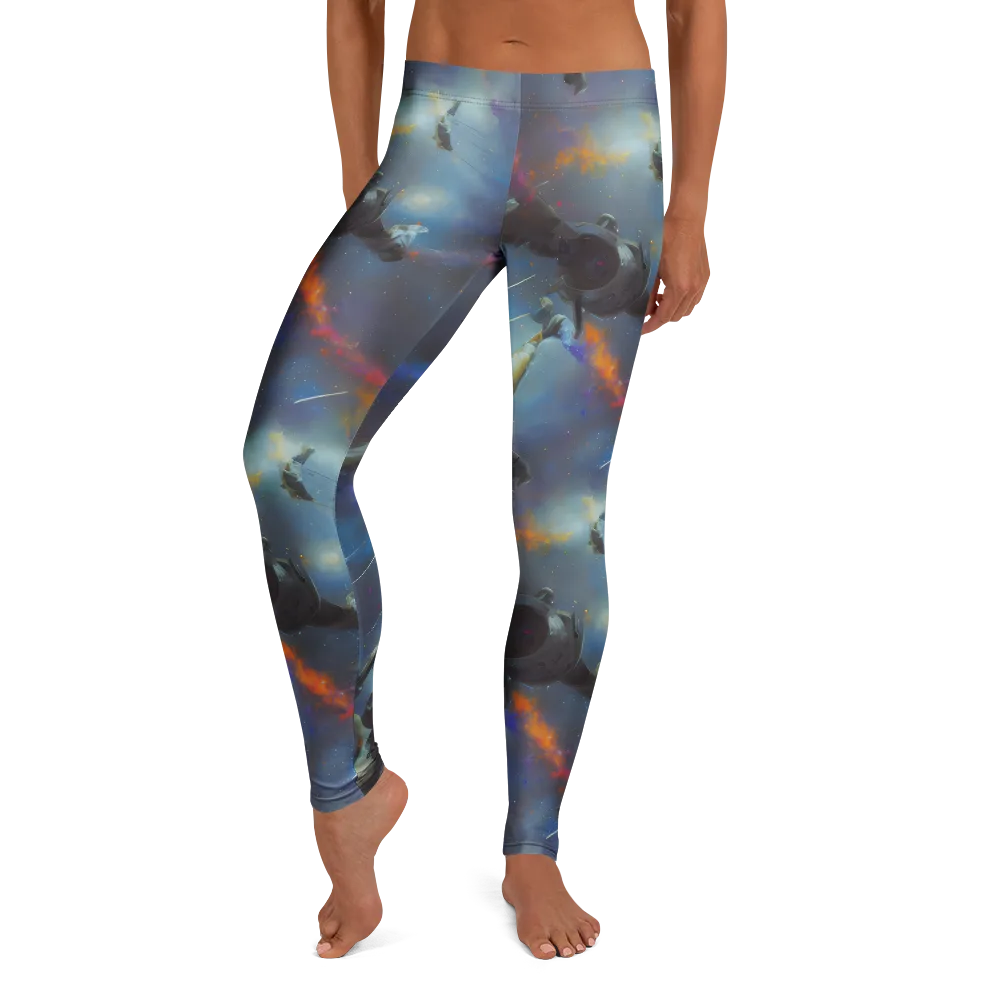 Gravity's Palette on Leggings — Front